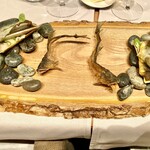 アルカナイズ - 鮎のタルト 骨煎餅