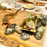 アルカナイズ - 鮎のタルト 骨煎餅