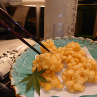 和食のあらまさ - ゴロゴロとうもろこしのかき揚げ