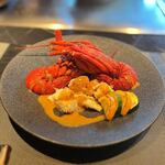 横浜 夜景 鉄板焼＆ステーキ 祥鳳 - 伊勢海老の鉄板焼き