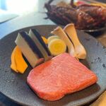 横浜 夜景 鉄板焼＆ステーキ 祥鳳 - A5黒毛和牛サーロインの鉄板焼き