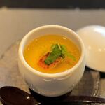 横浜 夜景 鉄板焼＆ステーキ 祥鳳 - 一品（鰻のあんかけ茶わん蒸し）