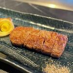 横浜 夜景 鉄板焼＆ステーキ 祥鳳 - A5黒毛和牛サーロインの鉄板焼き