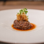Kobe Gyuu Rogama Sumiyaki Steak IDEA Ginza - Mini Kobe Beef Hamburg Steak