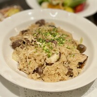 ホテルニューオータニ 東京 - ビーフと茸のピラフ ガーリック醤油風味