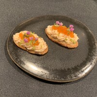 ラ ターブル ドゥ ジョエル・ロブション - 前菜の前に出てくる