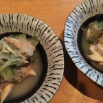 いけずキッチン - お通しは暑い日に嬉しいさっぱりな逸品