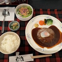 くいしんぼー山中 - ハンバーグランチ