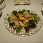 ア・ニュ ルトゥルヴェ・ヴー - 山口県萩産　鰆の炙りマリネ　季節の野菜を添えて。