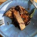 つるよし料理店 - 皮目がパリッと食欲そそられます