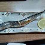 味の蔵どんつく - サンマの塩焼き