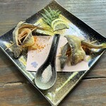 丹一 - 鮎の唐揚げ