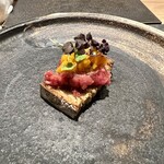 パルコ フィエラ - ラム肉のタルタルがとにかく美味しい！しっかり目のカンパーニュと合わせると食べたことのない極上品