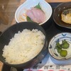 豊洲市場 さかな酒場 魚星 - ご飯は普通盛り