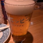 居酒屋 ヨーテル - ワンドリンクは定番の三冷ホッピーの白にしました