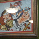 福苑 - 壁にかかっている絵