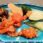 居酒屋 味平 - 漬物の盛り合わせ