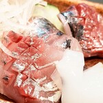 居酒屋 味平 - 刺身の盛り合わせ（アジ）