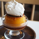 antcafe Kawaguchi - かぼちゃプリン（650円）