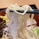 更科 - お蕎麦もよく締められていて、美味しいっ！