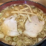 更科 - 下段には鯖節ガツンの大好きな中華そばが…