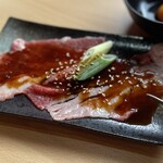 焼肉ホルモン カンテキ - 和牛ブリスケ焼きすき