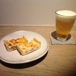 Cafe Soi - ビール&キッシュセット