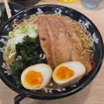 味噌の樽匠 - チャーシュー味噌らーめん＋煮たまご