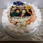 ラ・ブランシュ - メロンのショートケーキ7号キャラクタープレート(鬼滅の刃)