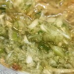 ラー麺専門店 こしがや - ネギアップ