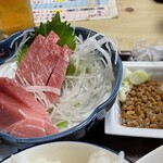 清光 - 旨いマグロの刺身