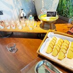 RISTORANTE＆BAR EVOLTA - ヨーグルトムース　はちみつレモンパウンドケーキ
