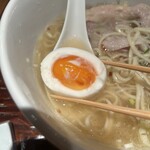 らー麺 本間 - 味玉