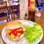 ブラックプール ハンバーガー カフェ - モーニングCセット（最新版）