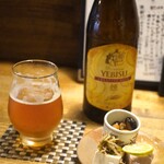 にほん酒と肴 酔音 - 恵比寿　燻ビール