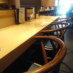 本格板前居酒屋 お魚総本家 - カウンター席