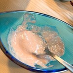 割烹 むら山 - 皮ハギの肝