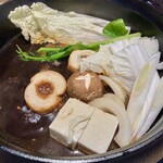 ヴァンサンカン - 野菜を投入して割り下も追加投入