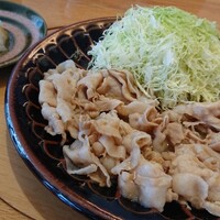 ざくろ 銀座店 - 豚ロース生姜焼
