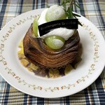 ブーランジェリー スドウ - シャインマスカットのデニッシュ