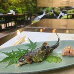かつら - 鮎の塩焼き