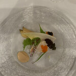 上高地帝国ホテル - 海の幸サラダ、マヨネーズが絶品