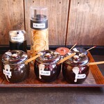 武蔵坊 - 卓上の薬味