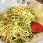 武蔵坊 - ごま3辛 青ネギトッピング