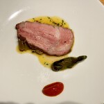Restaurant Sola - 桃豚、アサリ、ししとう
