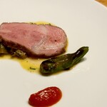 Restaurant Sola - 桃豚、アサリ、ししとう