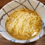 㐂九八 - 特製和風中華そば(塩)アップ