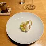 Restaurant Sola - シャインマスカット：ハチミツのムース