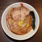 麺喰いカケル - レディースセット　（らーめん＋アレンジ権<ちゃーしゅー、柚子味>）