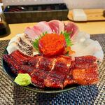 四季いまいゆ ふな彰 - 鰻鰻まぶしいまいゆ丼